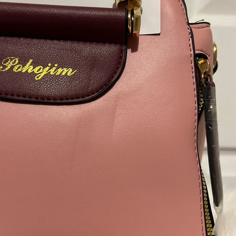 💗 *NEW* Pink‎ and Burgundy Women's Handbag
